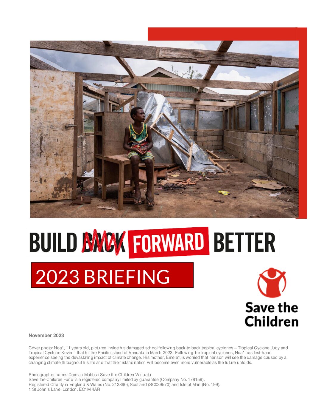 Build Forward Better