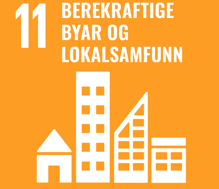 Mål 11: Berekraftige byar og lokalsamfunn