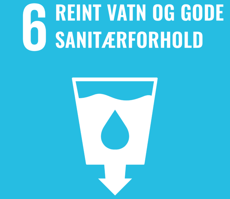 Mål 6: Reint vatn og gode sanitærforhold