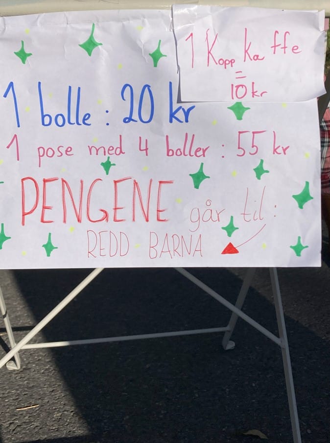 Plakat til basar