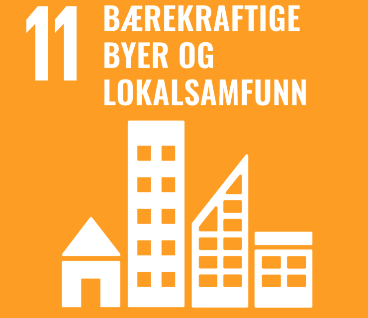 Mål 11: Bærekraftige byer og lokalsamfunn