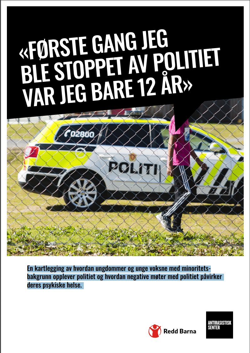 "Første gang jeg ble stoppet av politiet var jeg bare 12 år"