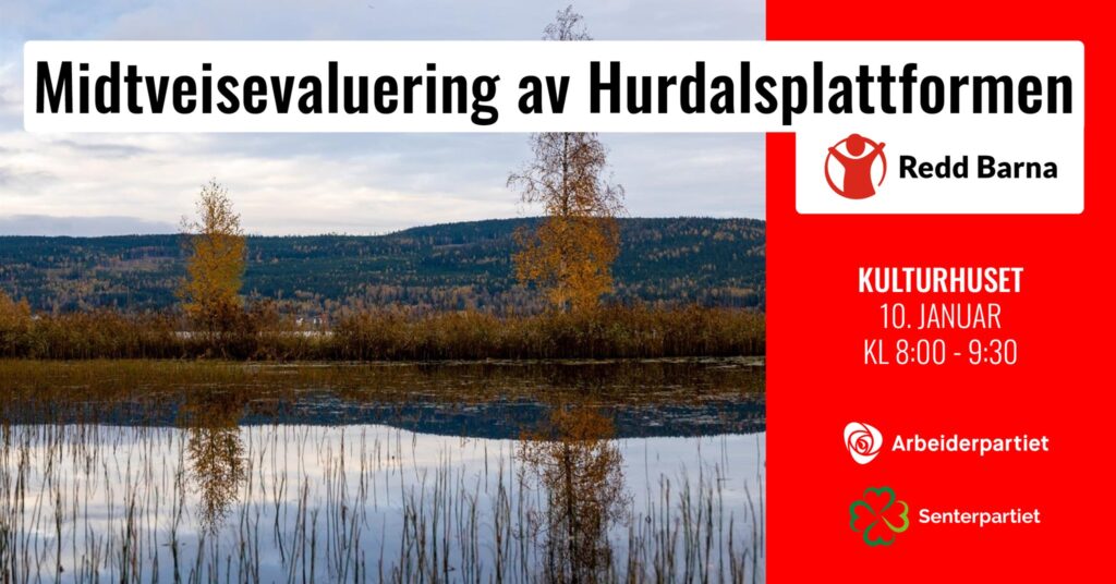 Arrangement Midtveisevaluering av Hurdalsplattformen