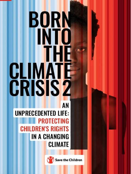 Forside av rapport Born into the Climate Changes 2